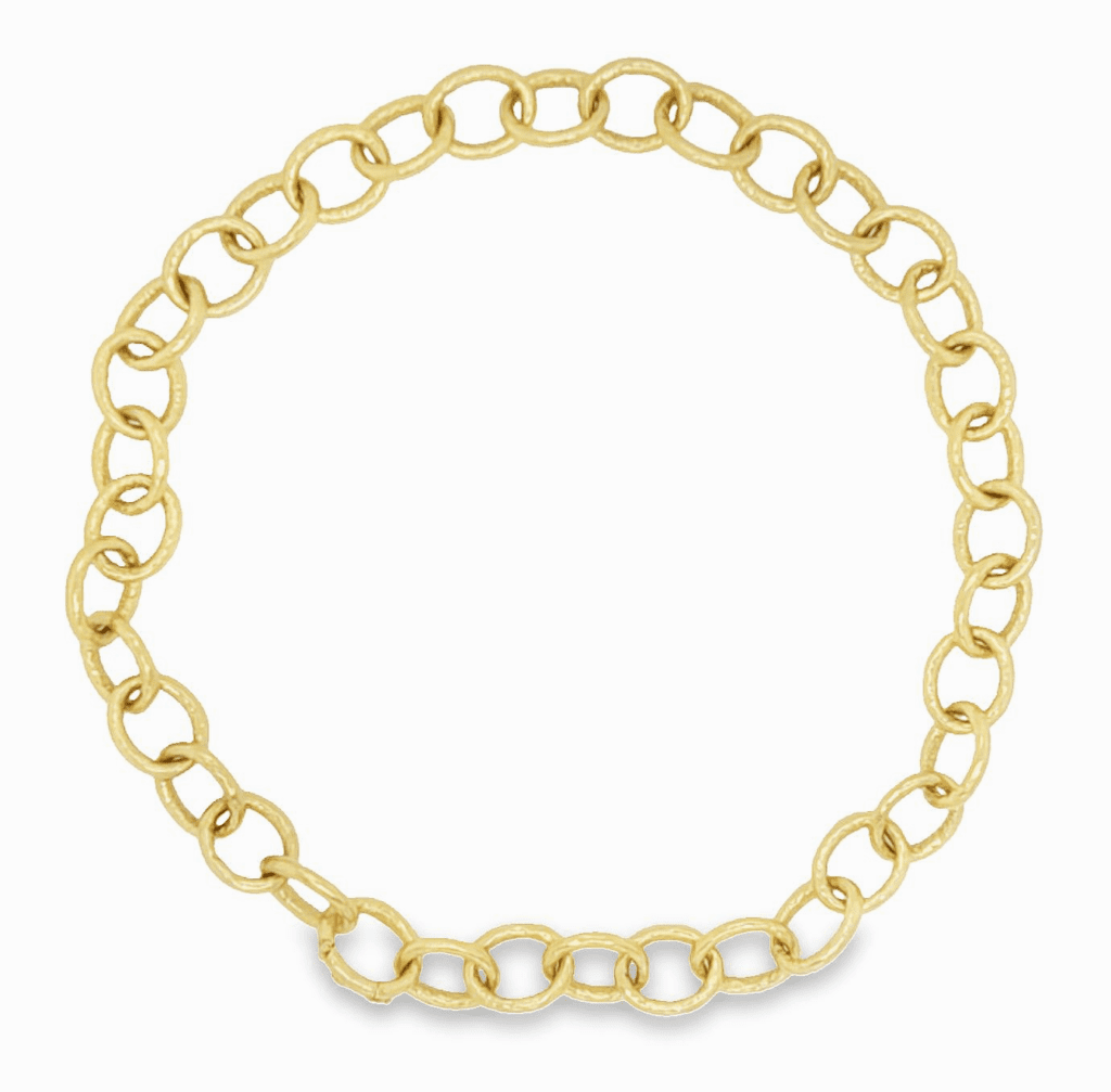 18kt Yellow Gold Link Chain Necklace