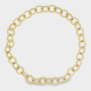 17" 18kt Yellow Gold Link Chain