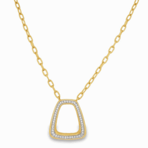 14kt Yellow Gold & Diamond Necklace