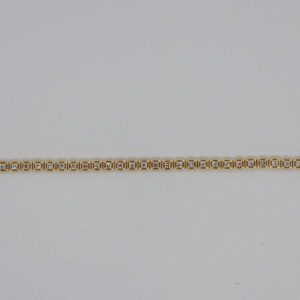 14kt Yellow Gold & Diamond Tennis Bracelet