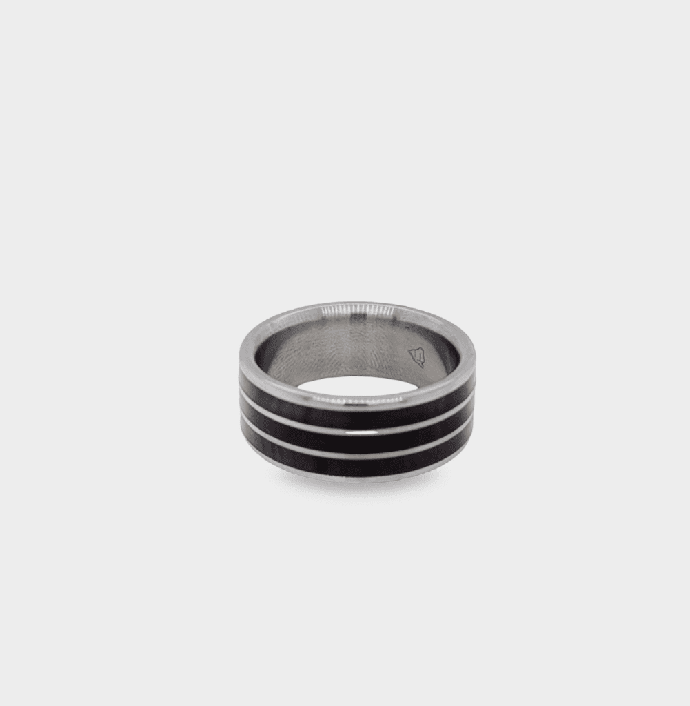 Kingwood, Blackwood & Titanium Ring