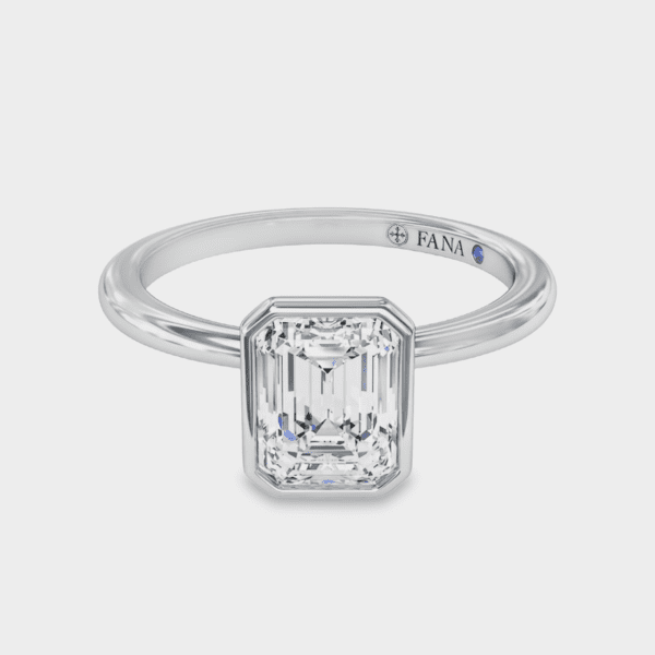 14kt White Gold & Diamond Engagement Ring