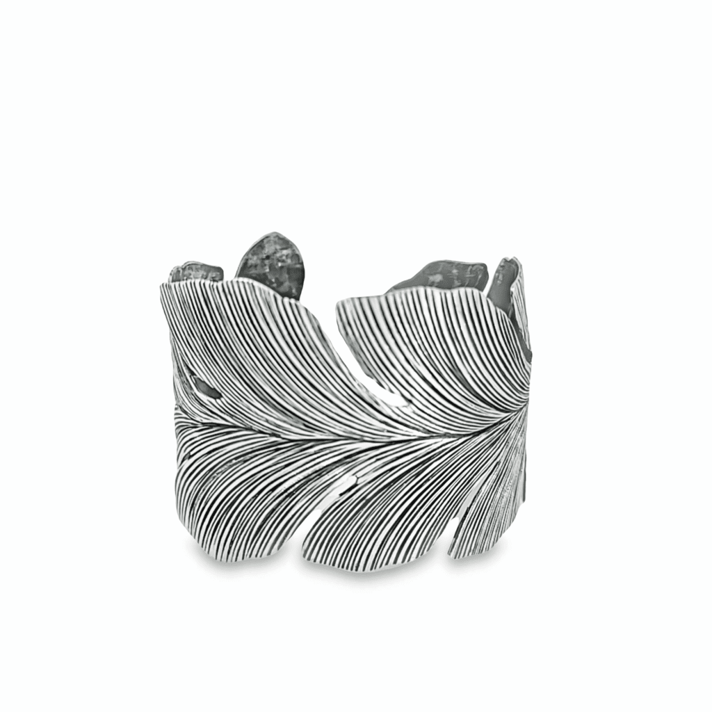 Feather Cuff Bracelet