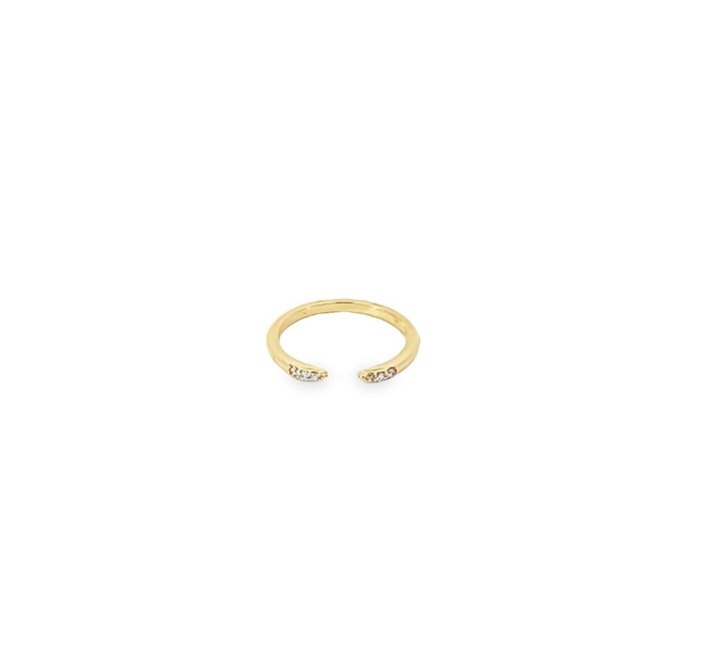 14kt Yellow Gold & Diamond (0.06ct)