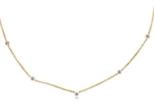 14kt Yellow Gold & Yogo Sapphire (0.20cts) By The Yard