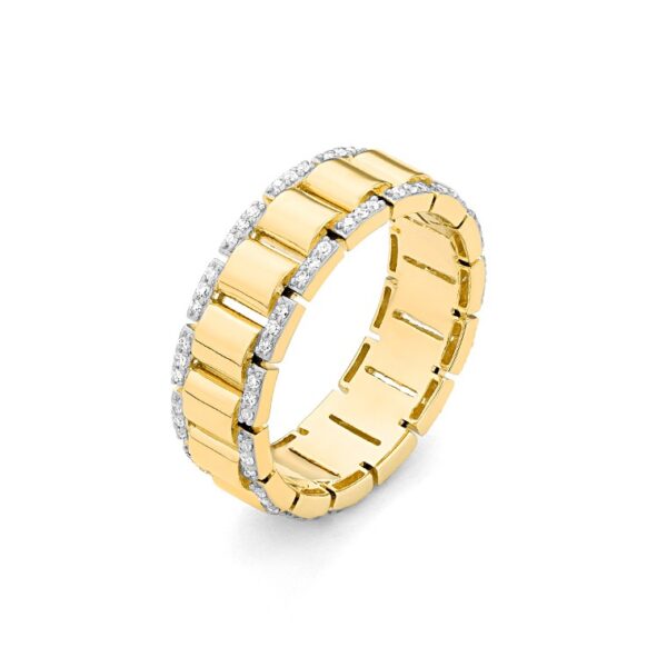 14kt Yellow Gold & Diamond Ring