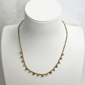 Yellow Diamonds & 18kt Yellow Gold Necklace